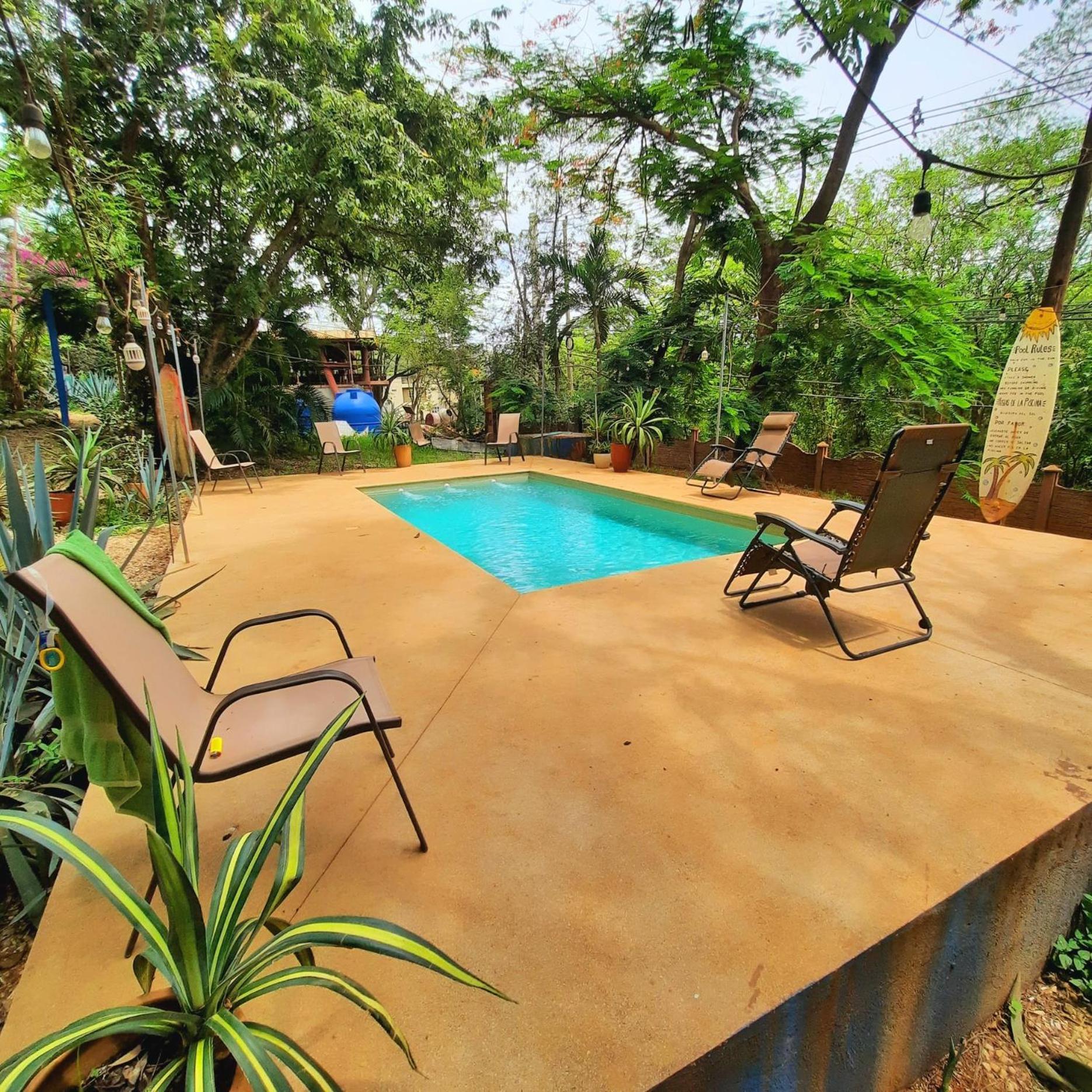 Casa Pura Vida Surf Hostel - Tamarindo Costa Rica Exterior photo