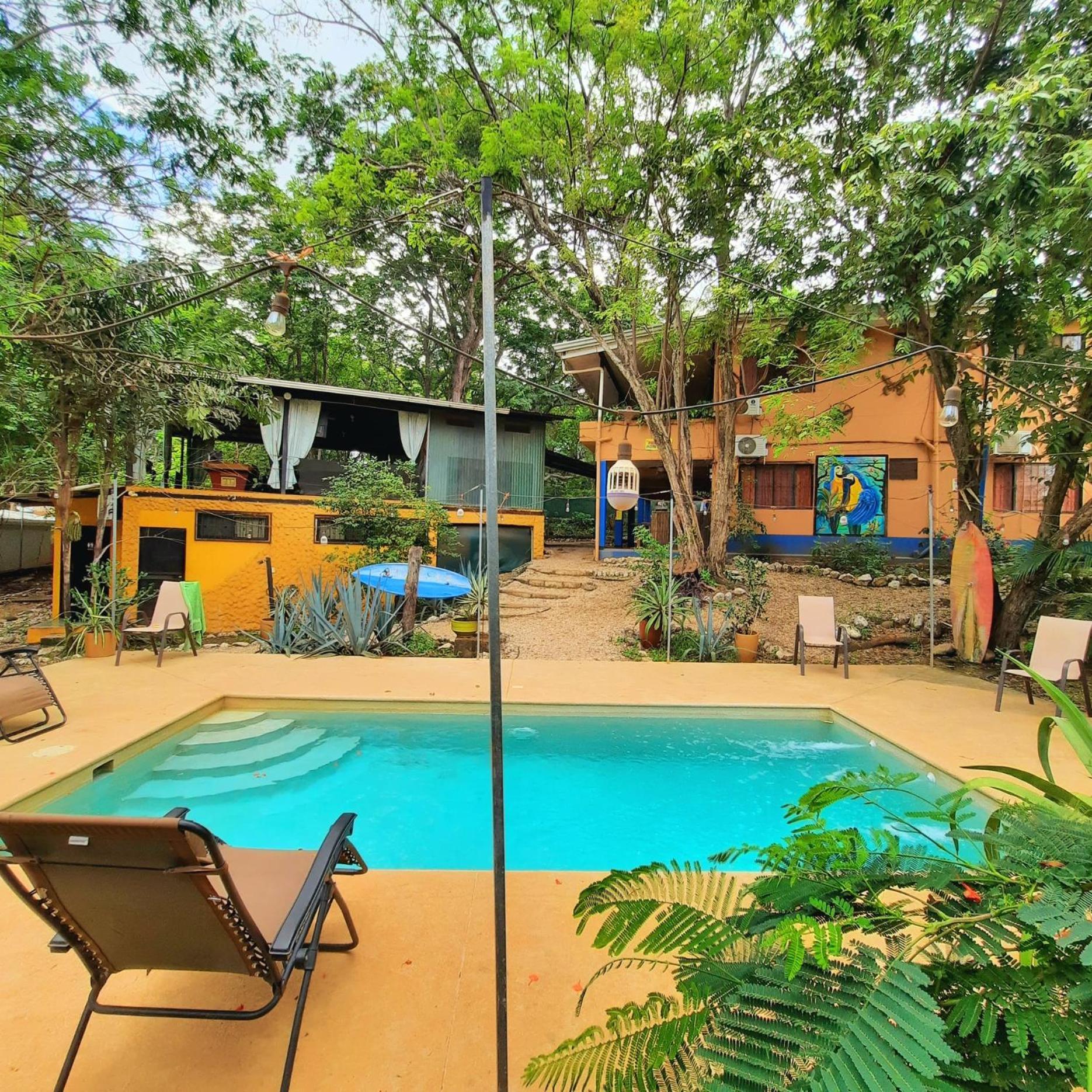 Casa Pura Vida Surf Hostel - Tamarindo Costa Rica Exterior photo